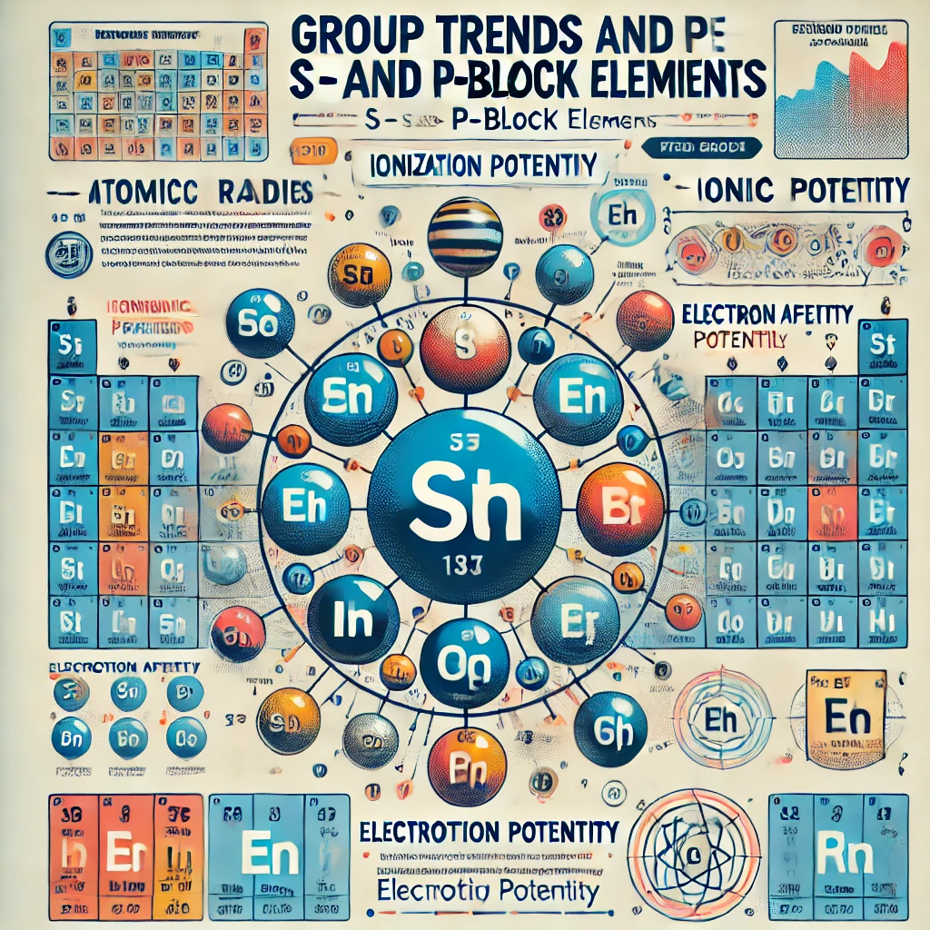 Group Trends and Periodic Properties in s- and p-Block Elements