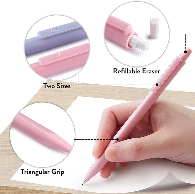 Four Candies Cute Mechanical Pencil Set