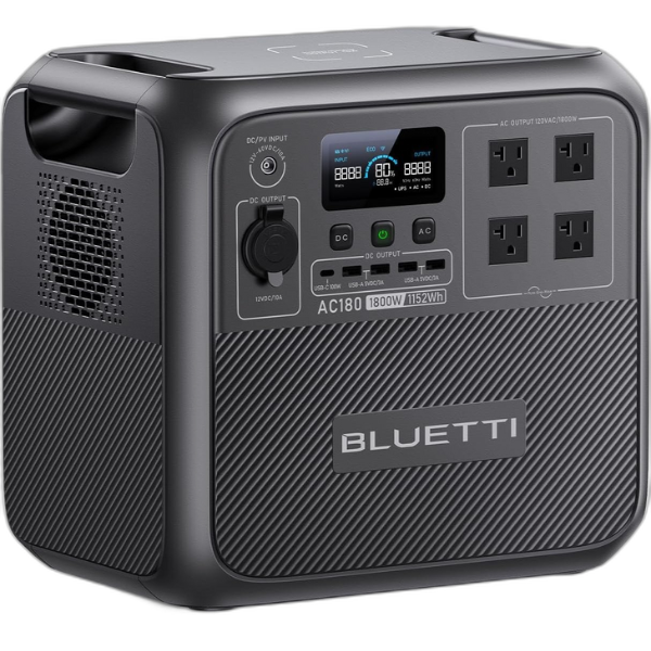 BLUETTI AC180 Solar Generator