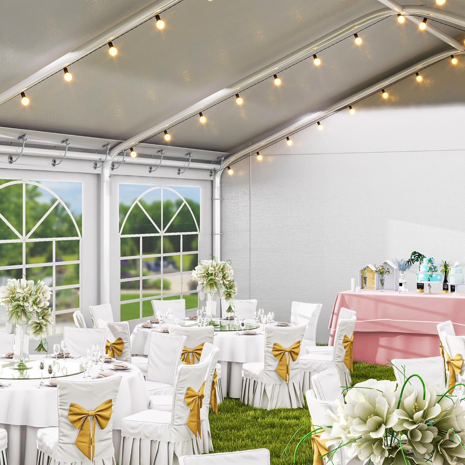 DWVO 20x30FT Large Party Tent