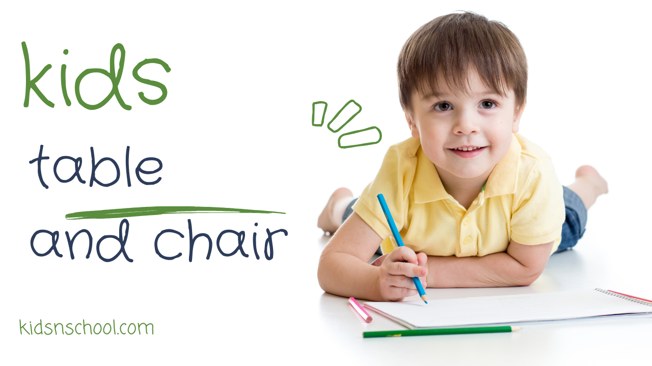 kids table and chairs