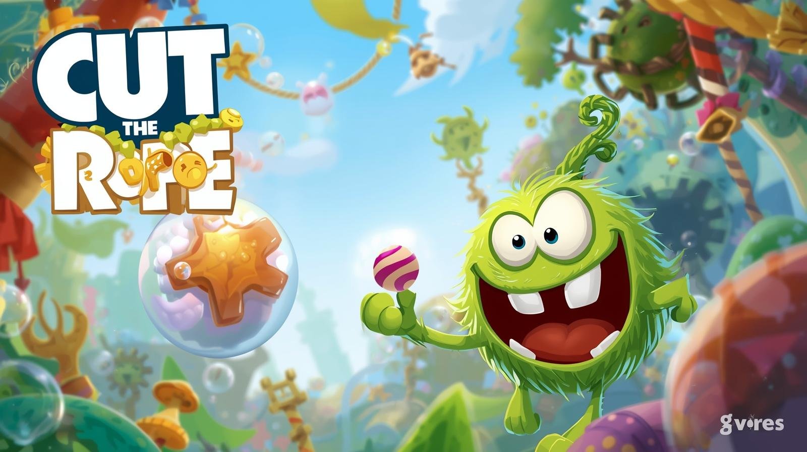 Cut the Rope Physics Puzzle Game