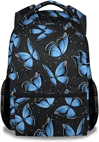 organized school backpack for girls with compartments and bottle pocket