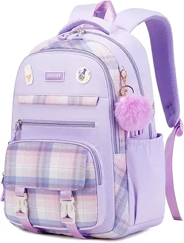 lightweight backpack for school girls for warm weather and daily use