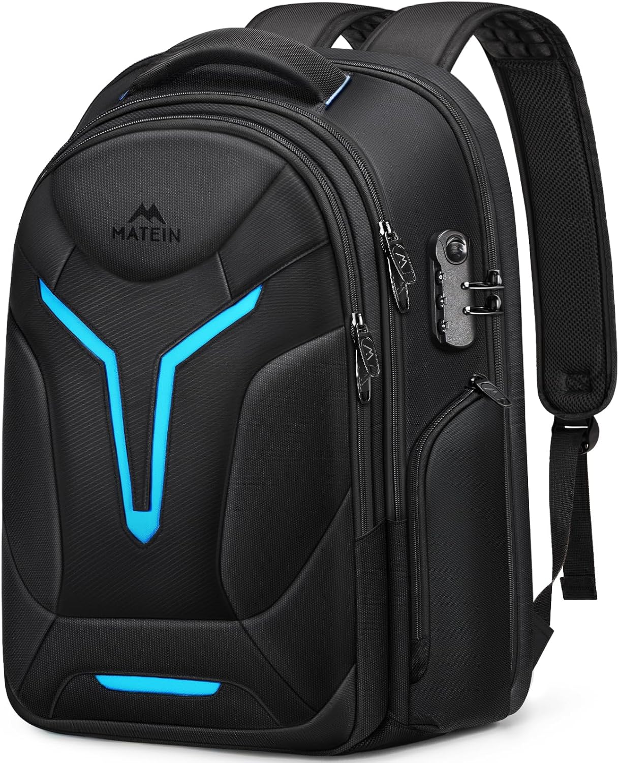 Matein travel laptop backpack ideal for teachers carrying heavy school loads