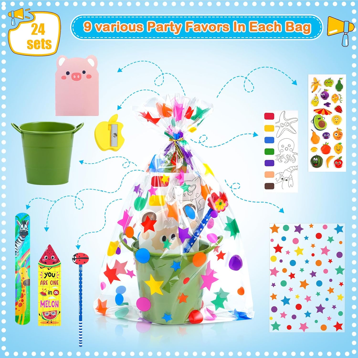 Study stationery for children – art and craft supplies
