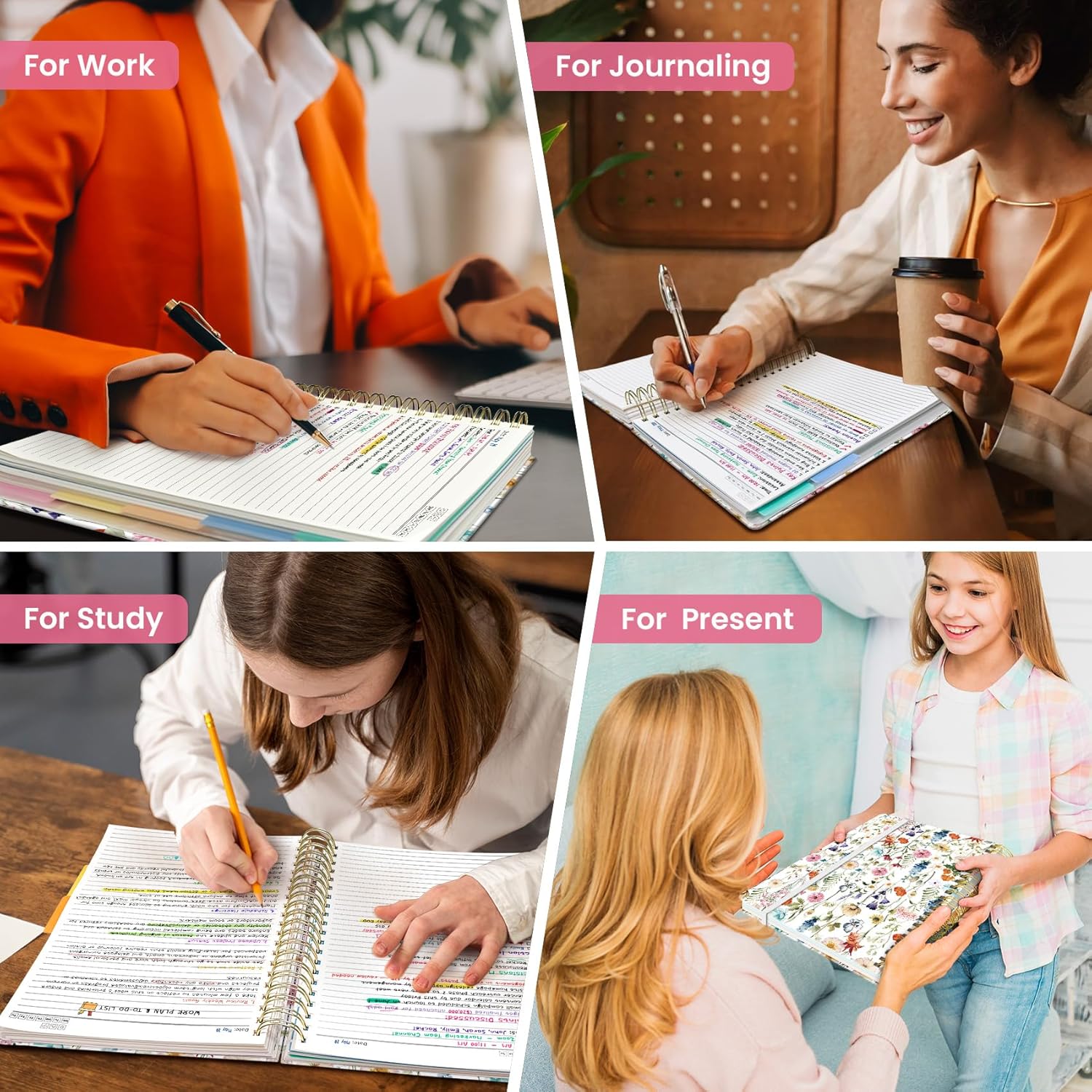 cute notebook designs for students and journalers